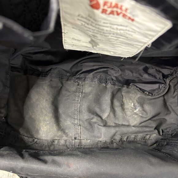 FJALLRAVEN KANKEN MINI Backpack Black Red Logo Pre-Owned Knapsack Bag - Picture 5 of 9